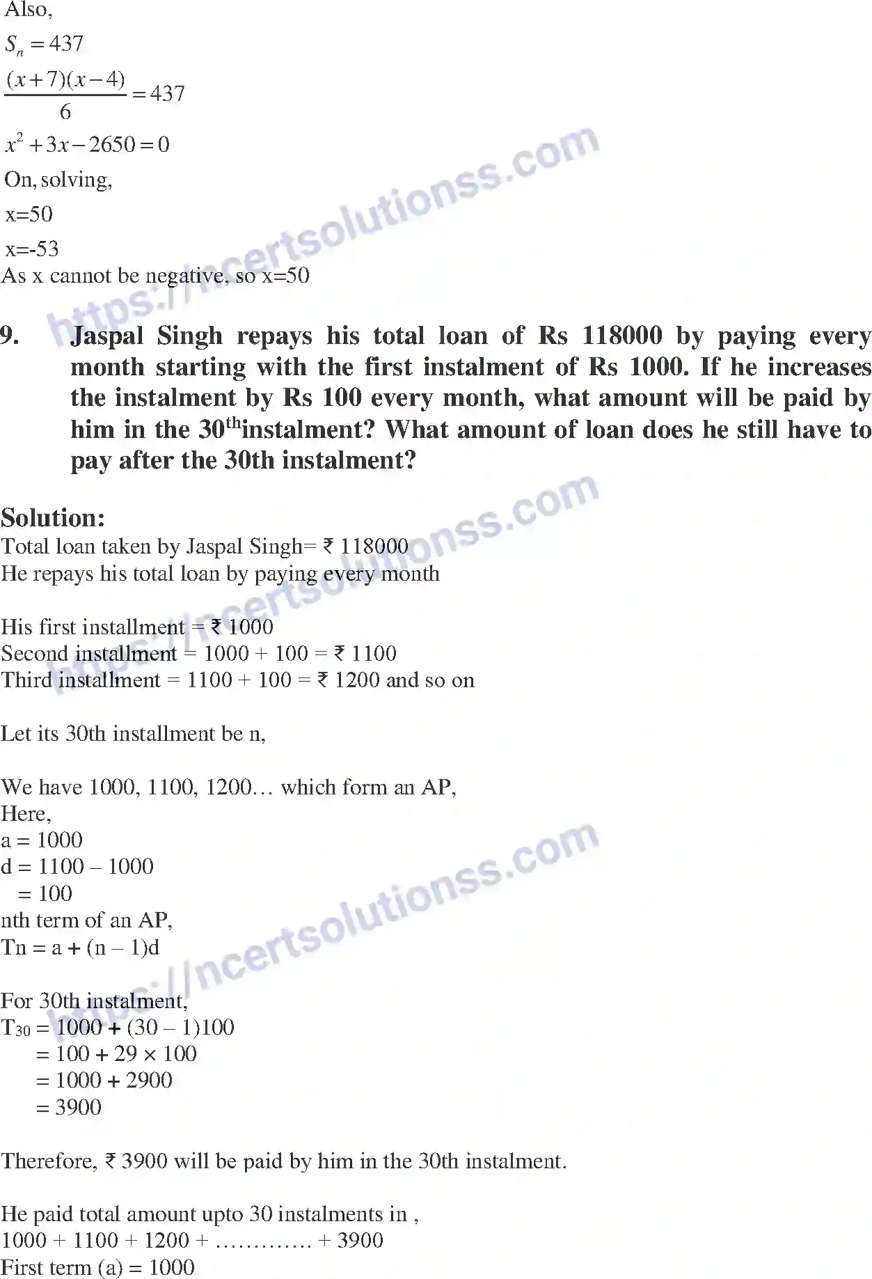 NCERT-Exemplar-Solution-Class-10-Mathematics-Arithmetic-Progressions-131-page-66