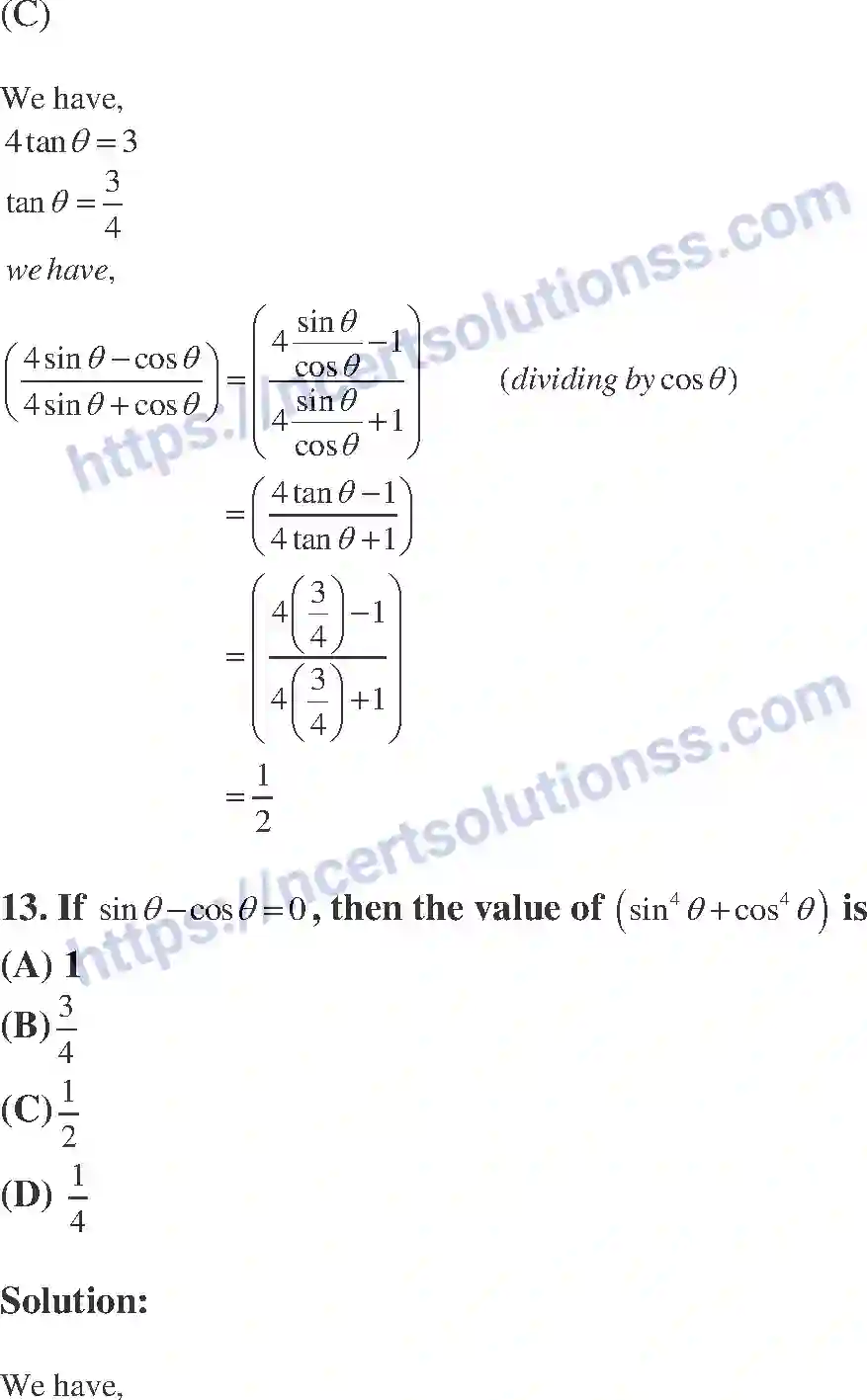 NCERT-Exemplar-Solution-Class-10-Mathematics-Introduction-to-Trigonometry-and-its-Equation-134-page-10
