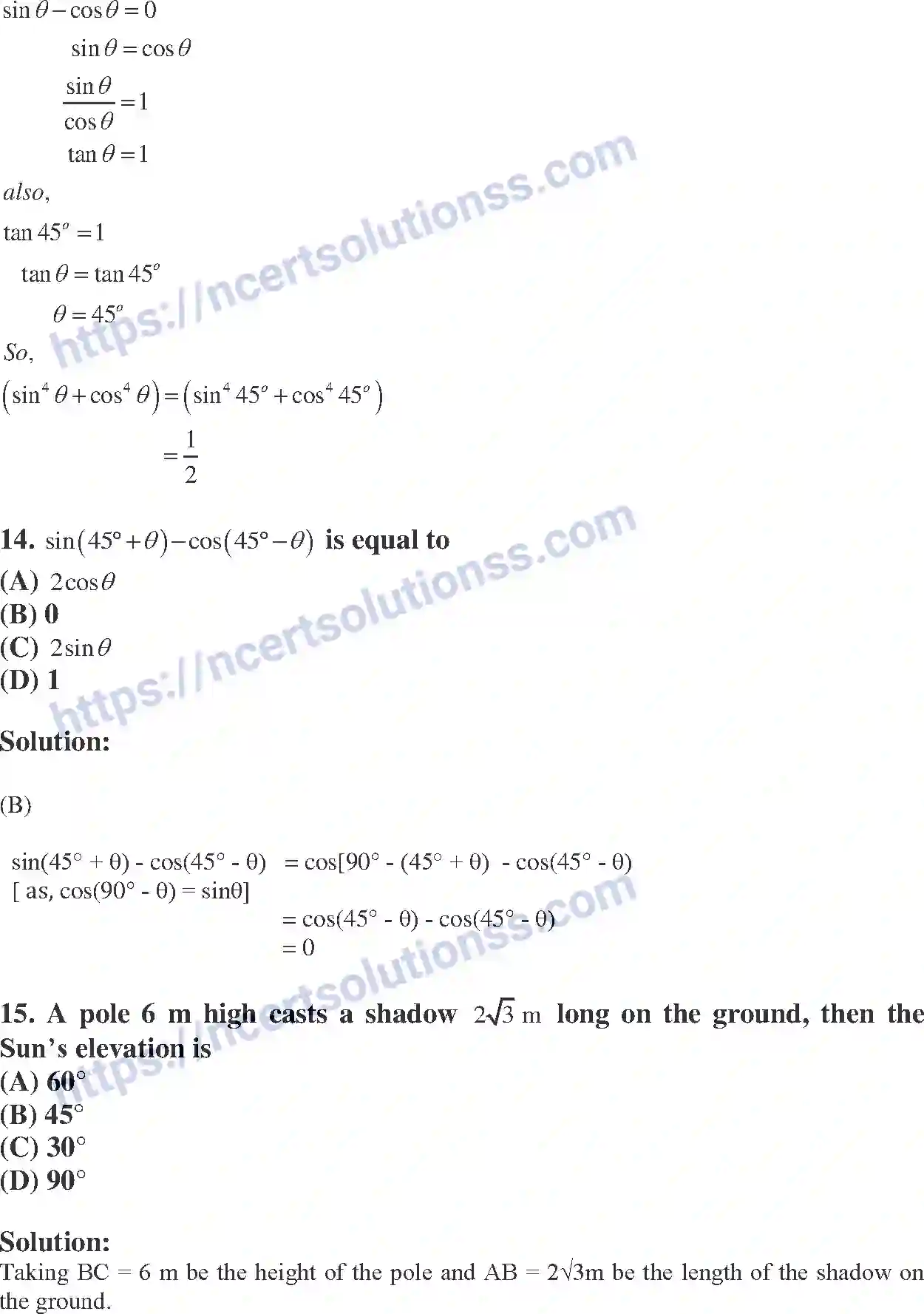 NCERT-Exemplar-Solution-Class-10-Mathematics-Introduction-to-Trigonometry-and-its-Equation-134-page-11