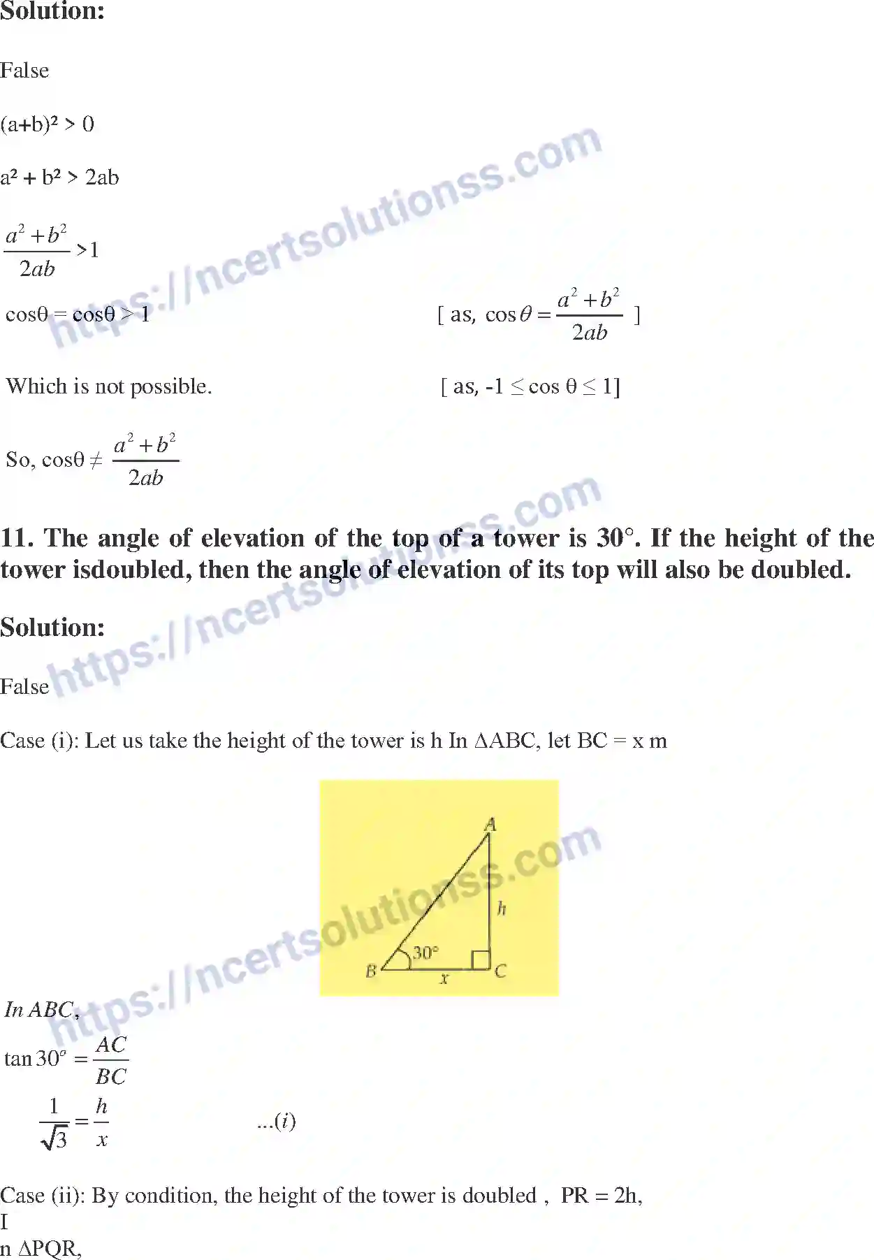 NCERT-Exemplar-Solution-Class-10-Mathematics-Introduction-to-Trigonometry-and-its-Equation-134-page-19