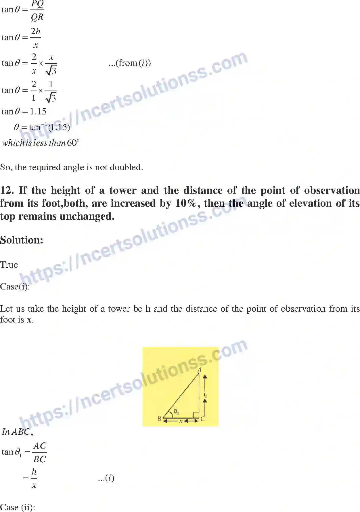 NCERT-Exemplar-Solution-Class-10-Mathematics-Introduction-to-Trigonometry-and-its-Equation-134-page-20