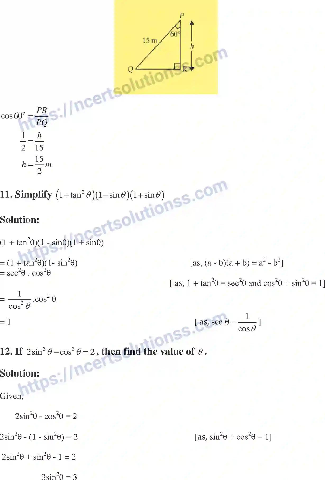NCERT-Exemplar-Solution-Class-10-Mathematics-Introduction-to-Trigonometry-and-its-Equation-134-page-29