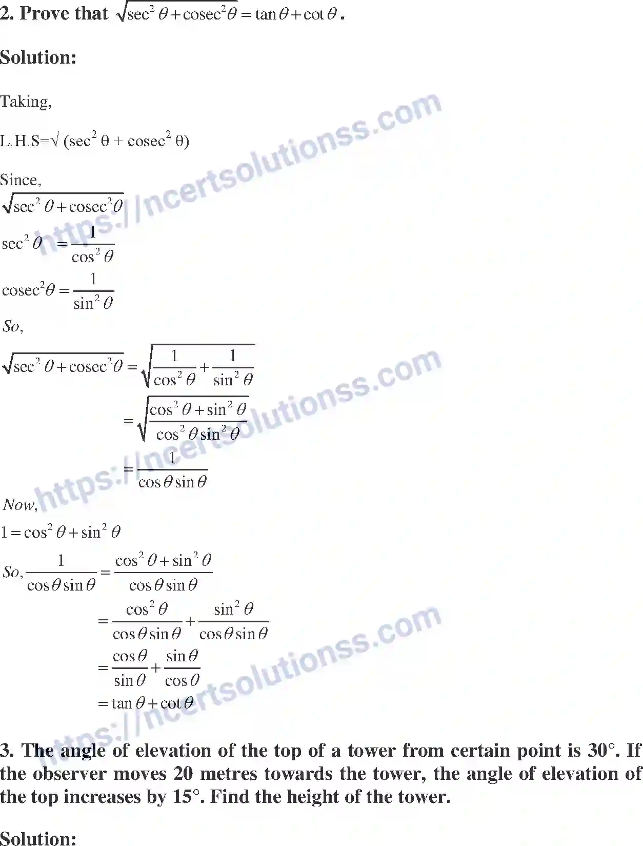 NCERT-Exemplar-Solution-Class-10-Mathematics-Introduction-to-Trigonometry-and-its-Equation-134-page-33