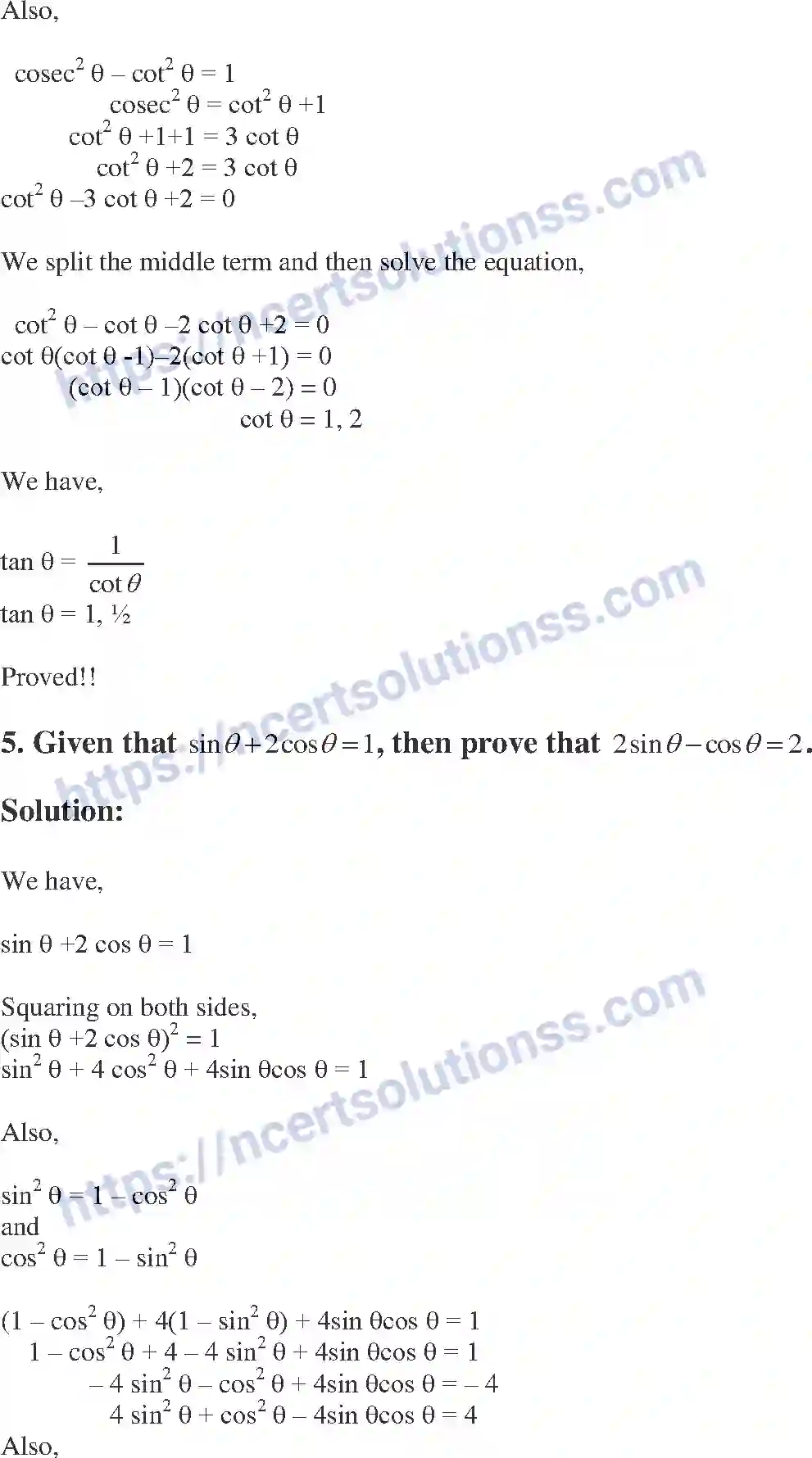 NCERT-Exemplar-Solution-Class-10-Mathematics-Introduction-to-Trigonometry-and-its-Equation-134-page-36
