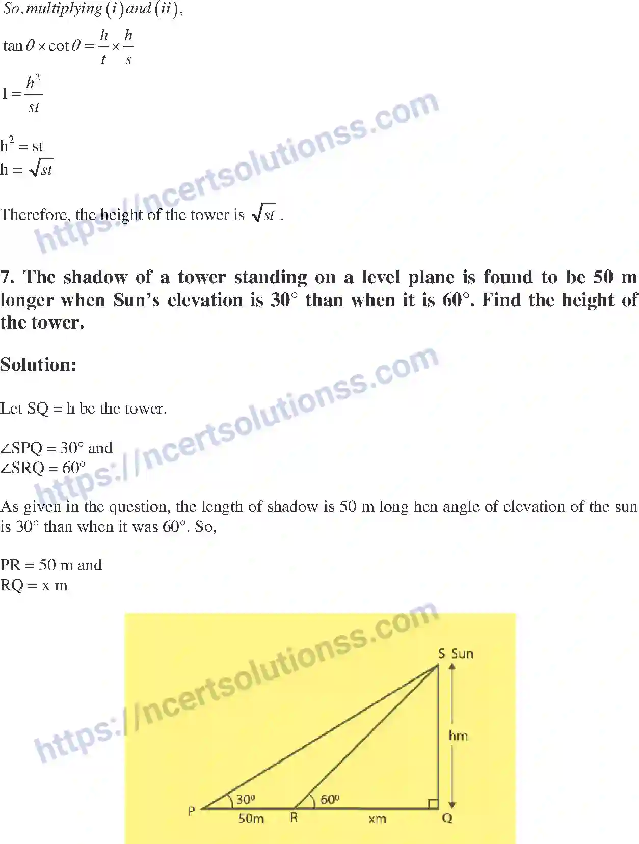 NCERT-Exemplar-Solution-Class-10-Mathematics-Introduction-to-Trigonometry-and-its-Equation-134-page-38