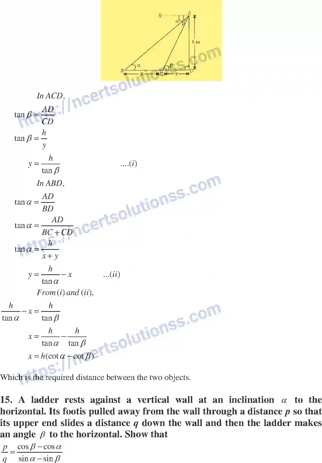 NCERT-Exemplar-Solution-Class-10-Mathematics-Introduction-to-Trigonometry-and-its-Equation-134-page-46