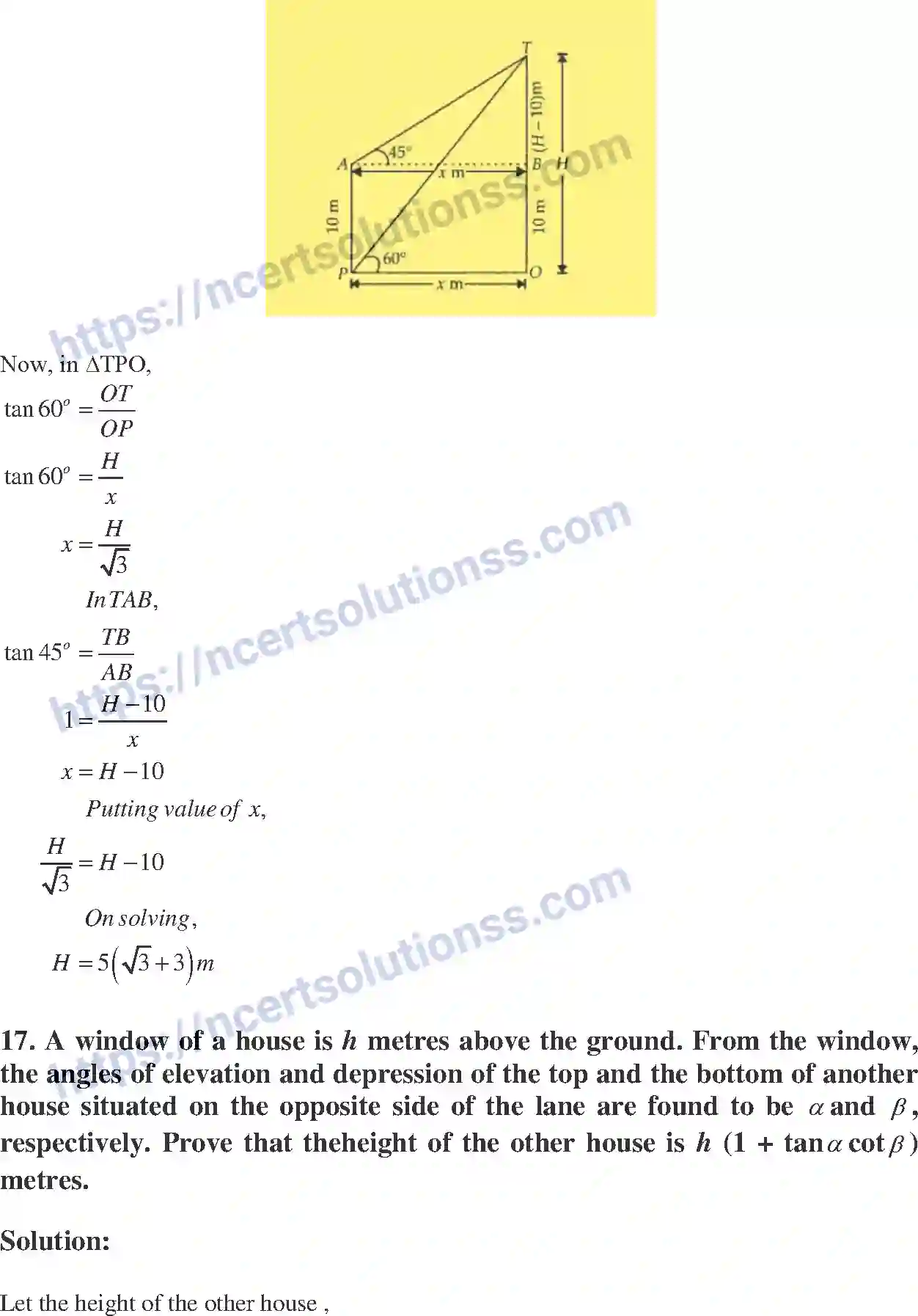 NCERT-Exemplar-Solution-Class-10-Mathematics-Introduction-to-Trigonometry-and-its-Equation-134-page-49