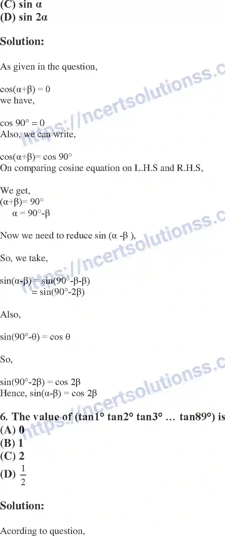 NCERT-Exemplar-Solution-Class-10-Mathematics-Introduction-to-Trigonometry-and-its-Equation-134-page-5