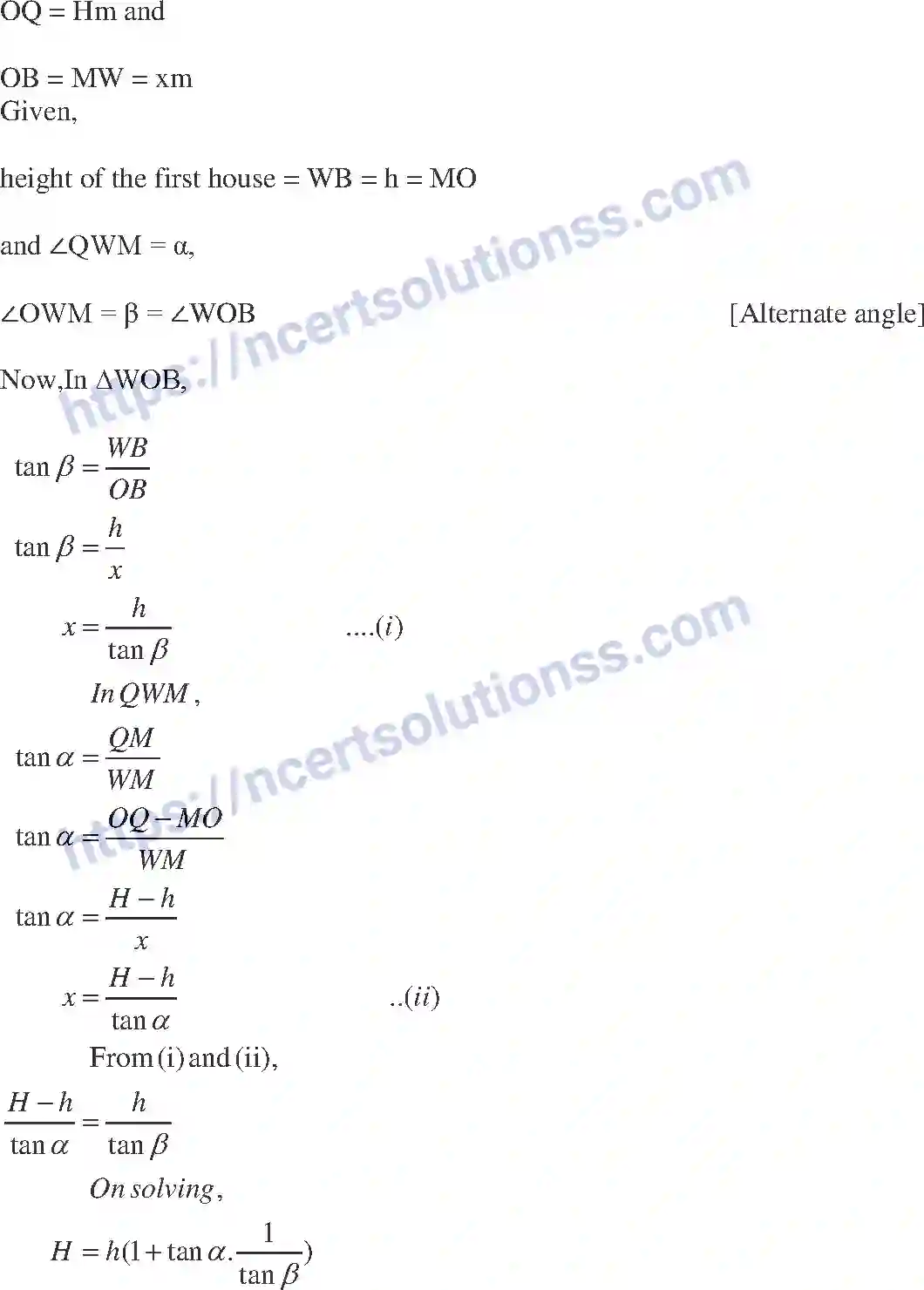 NCERT-Exemplar-Solution-Class-10-Mathematics-Introduction-to-Trigonometry-and-its-Equation-134-page-50