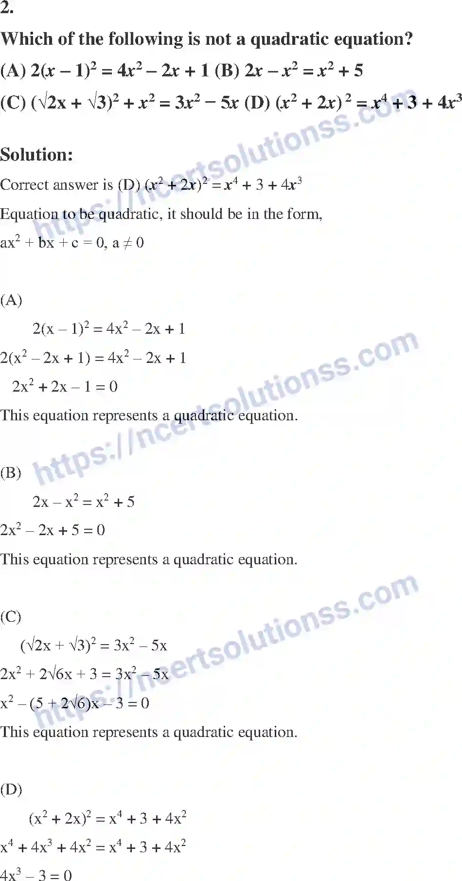 NCERT-Exemplar-Solution-Class-10-Mathematics-Quadratic-Equations-130-page-2