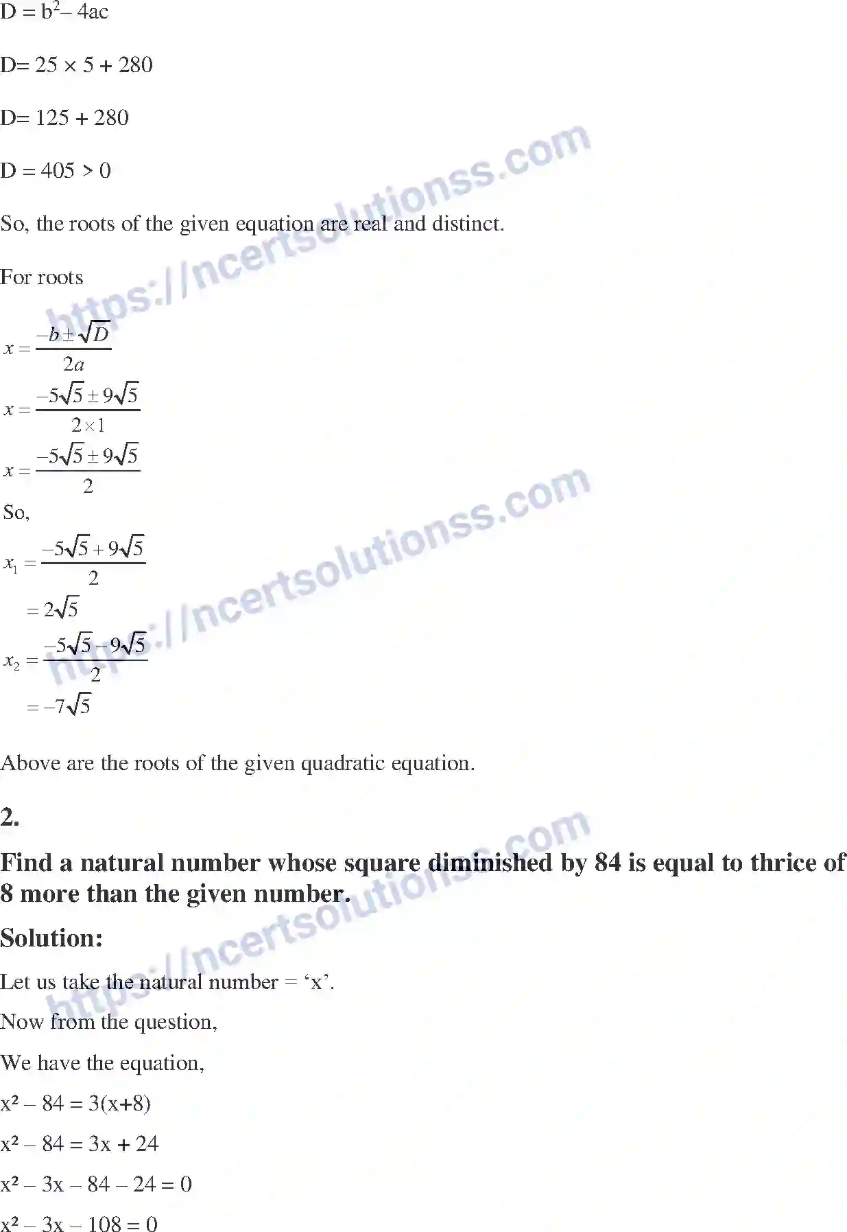 NCERT-Exemplar-Solution-Class-10-Mathematics-Quadratic-Equations-130-page-27
