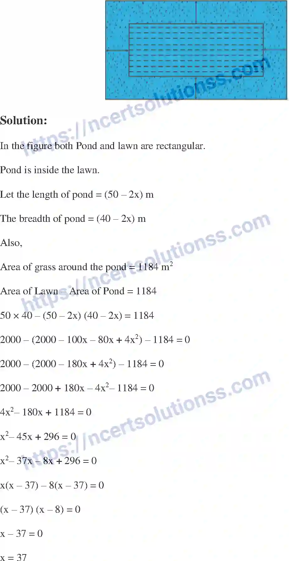 NCERT-Exemplar-Solution-Class-10-Mathematics-Quadratic-Equations-130-page-32