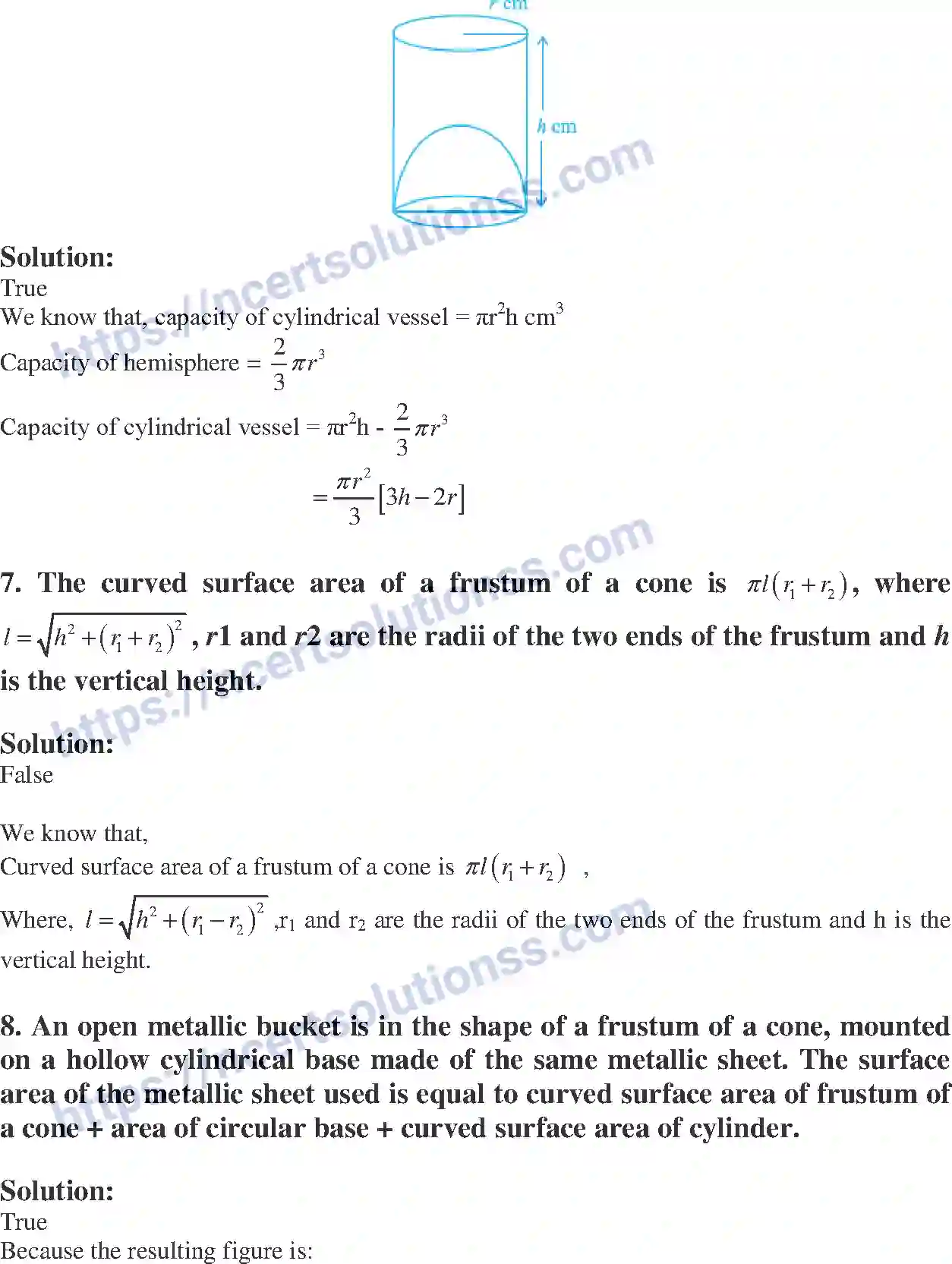 NCERT-Exemplar-Solution-Class-10-Mathematics-Surface-Areas-and-Volumes-138-page-17