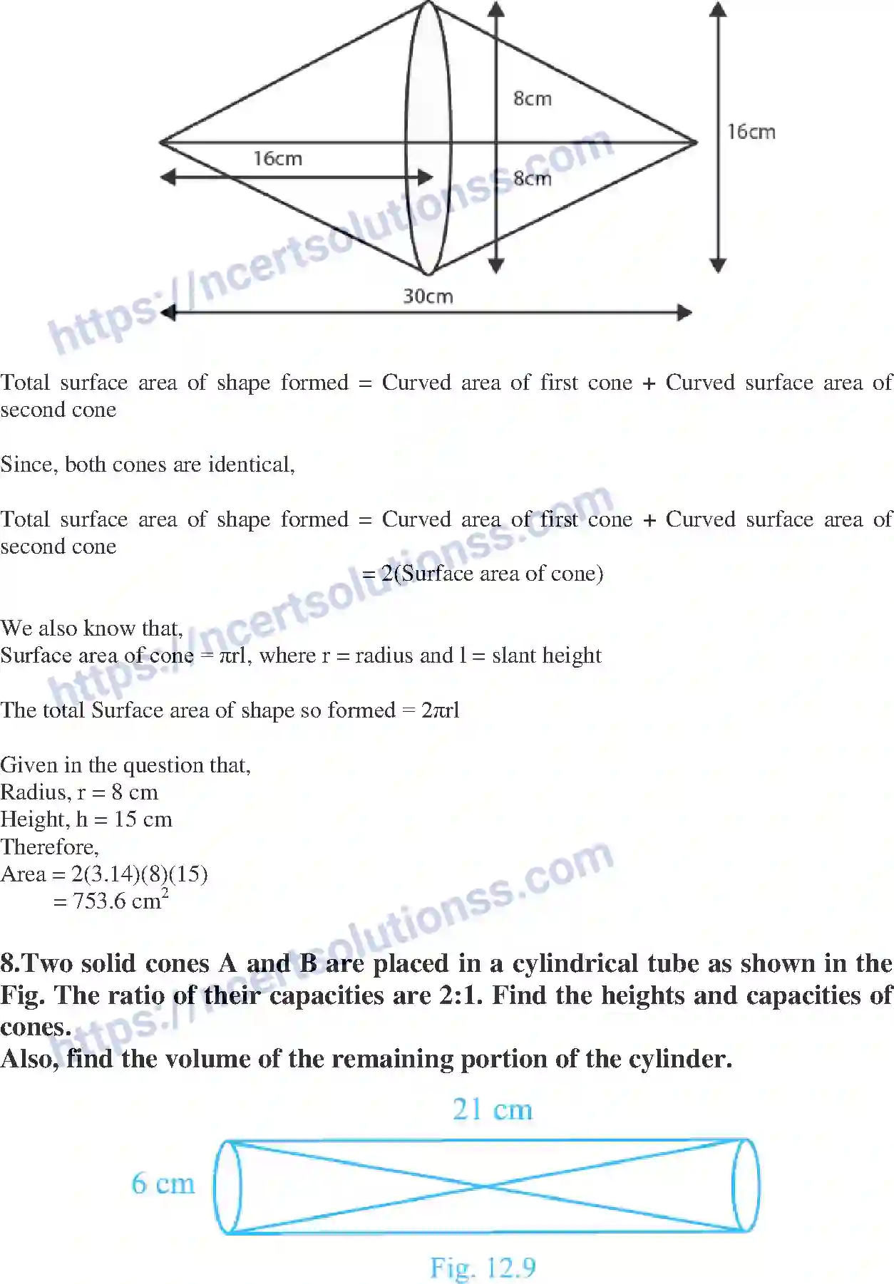 NCERT-Exemplar-Solution-Class-10-Mathematics-Surface-Areas-and-Volumes-138-page-25