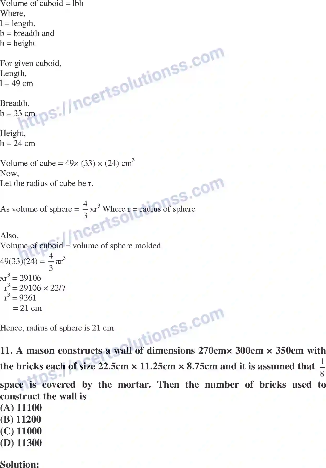 NCERT-Exemplar-Solution-Class-10-Mathematics-Surface-Areas-and-Volumes-138-page-8
