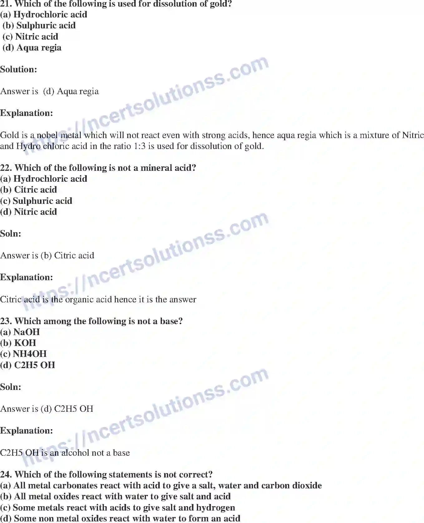 NCERT-Exemplar-Solution-Class-10-Science-Acids-Bases-and-Salts-141-page-8