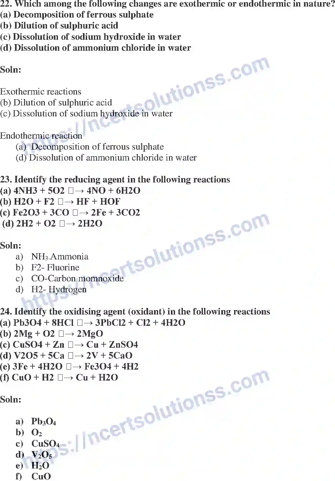 NCERT-Exemplar-Solution-Class-10-Science-Chemical-Reactions-and-Equations-140-page-11