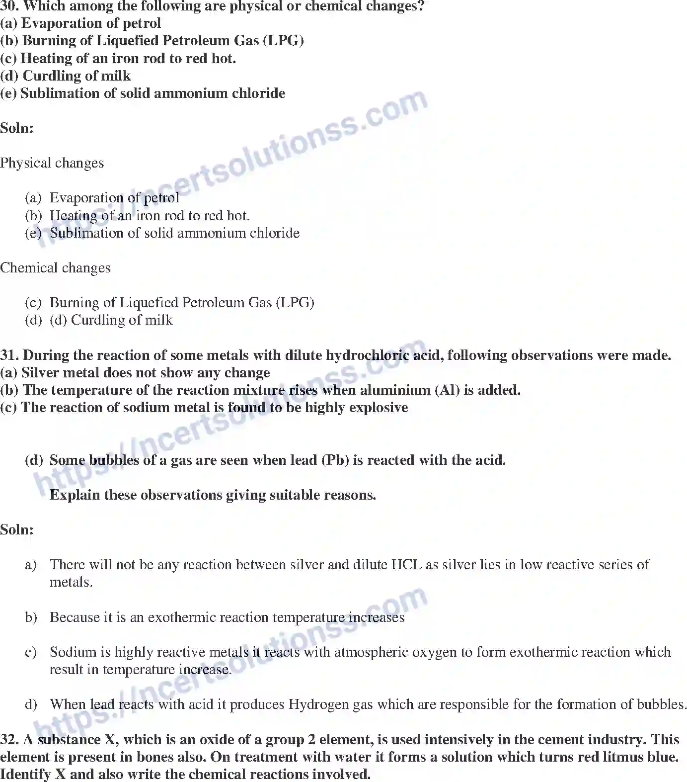 NCERT-Exemplar-Solution-Class-10-Science-Chemical-Reactions-and-Equations-140-page-13
