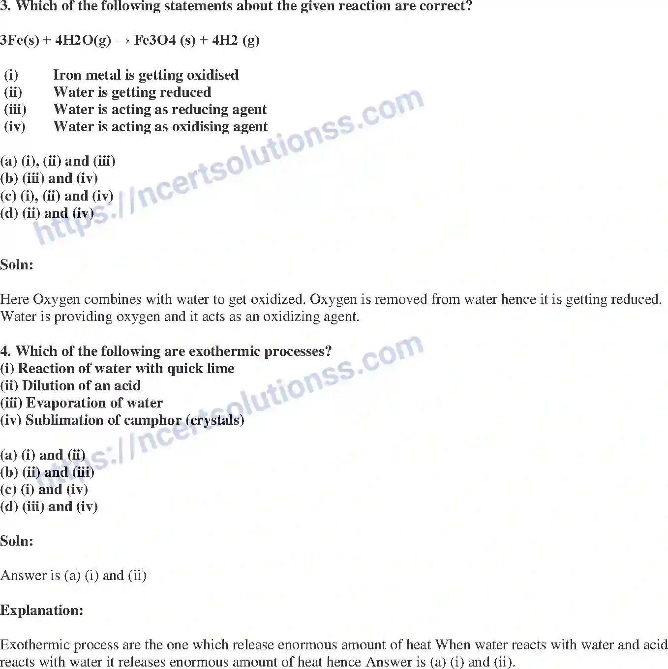 NCERT-Exemplar-Solution-Class-10-Science-Chemical-Reactions-and-Equations-140-page-2