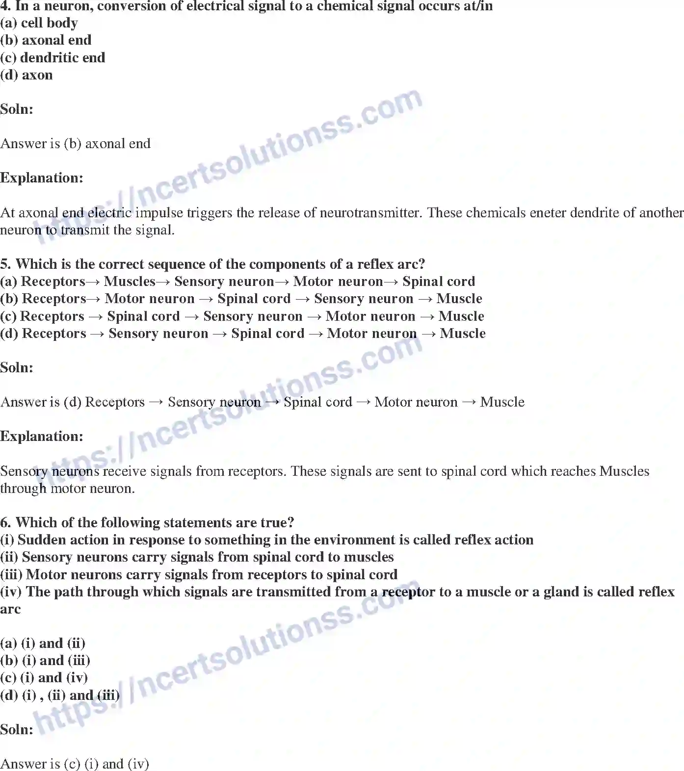 NCERT-Exemplar-Solution-Class-10-Science-Control-and-Coordination-146-page-2