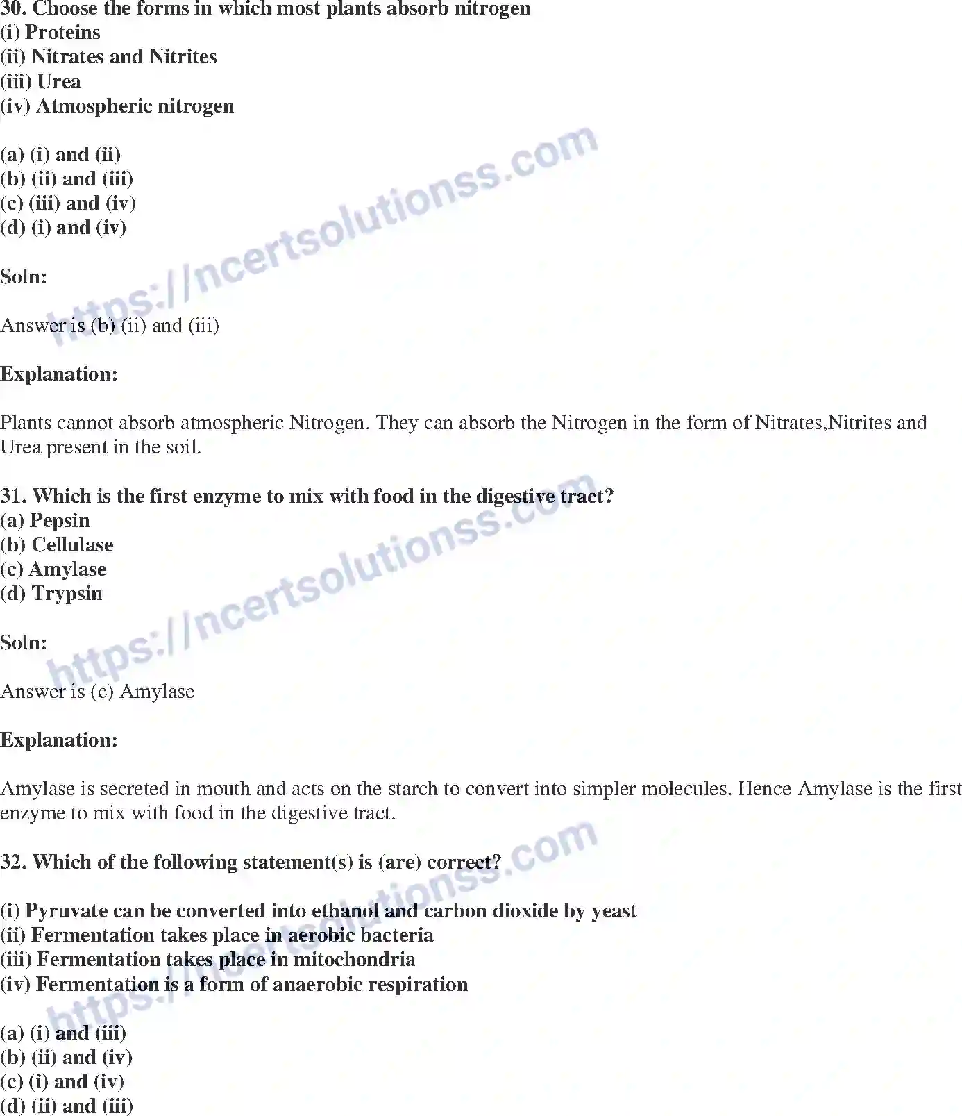 NCERT-Exemplar-Solution-Class-10-Science-Life-Processes-145-page-11