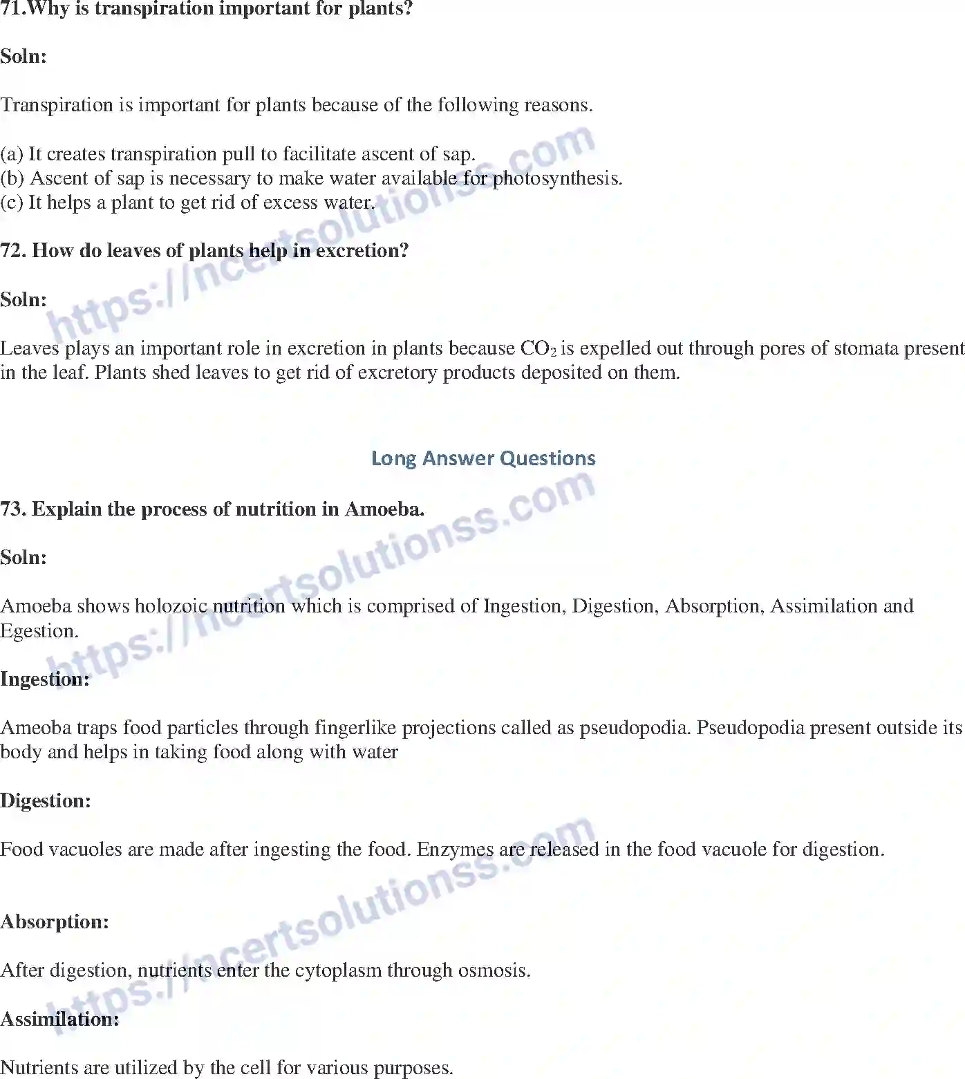 NCERT-Exemplar-Solution-Class-10-Science-Life-Processes-145-page-21