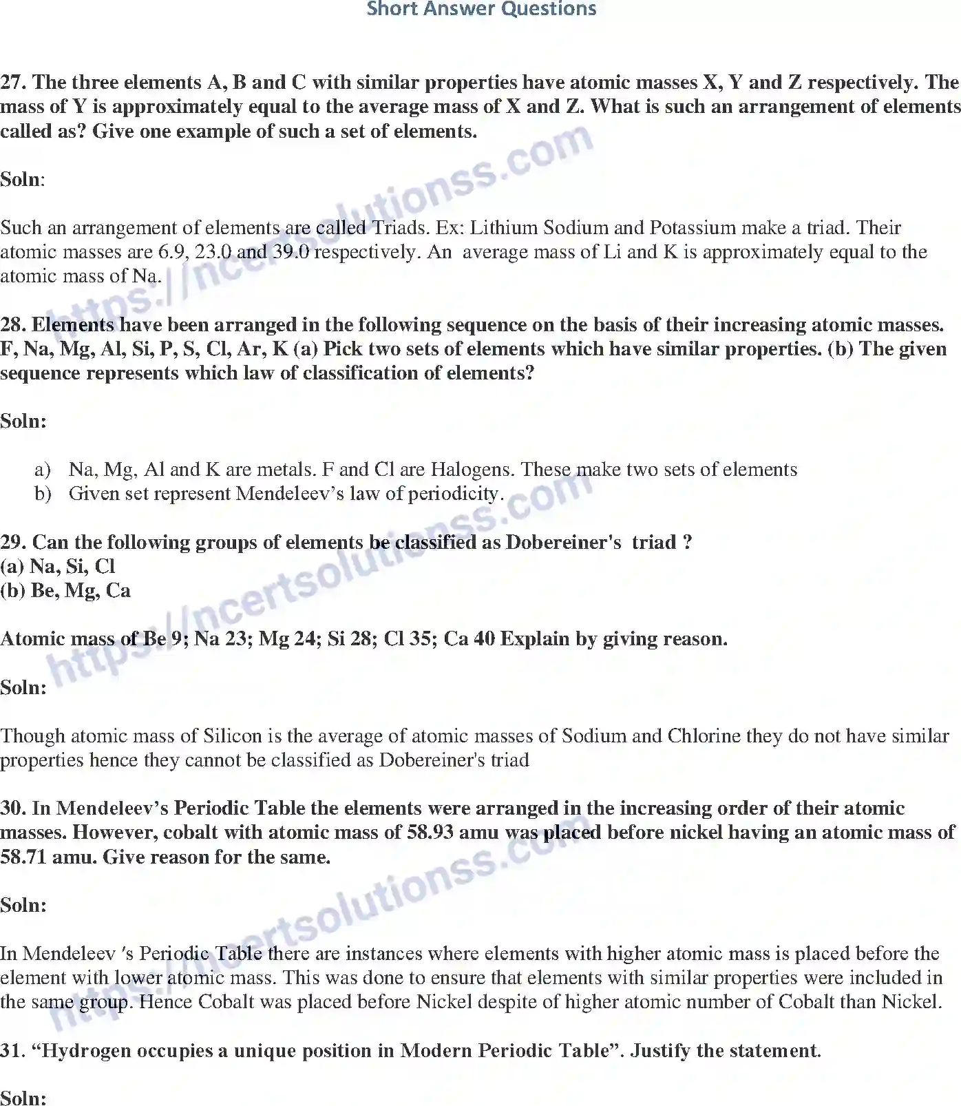 NCERT-Exemplar-Solution-Class-10-Science-Periodic-Classification-of-Elements-144-page-10