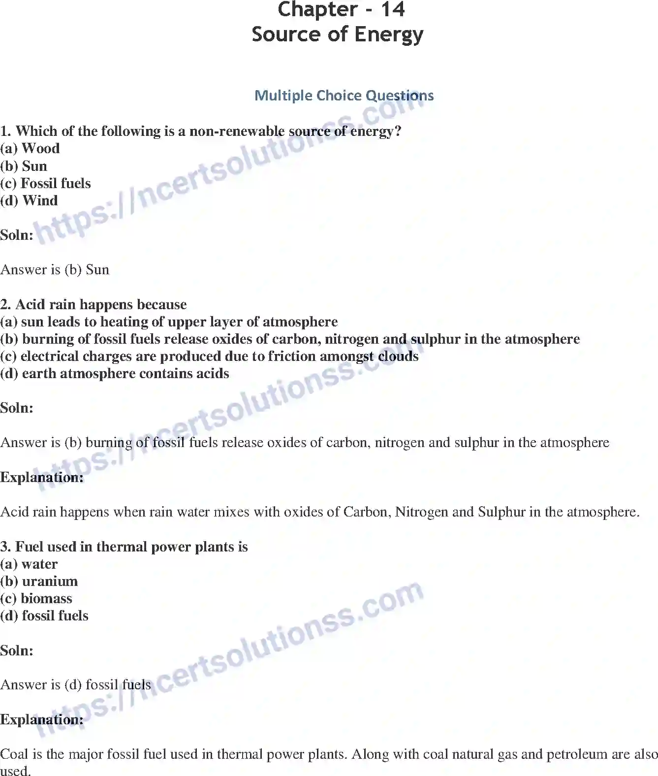 NCERT-Exemplar-Solution-Class-10-Science-Source-of-Energy-153-page-1