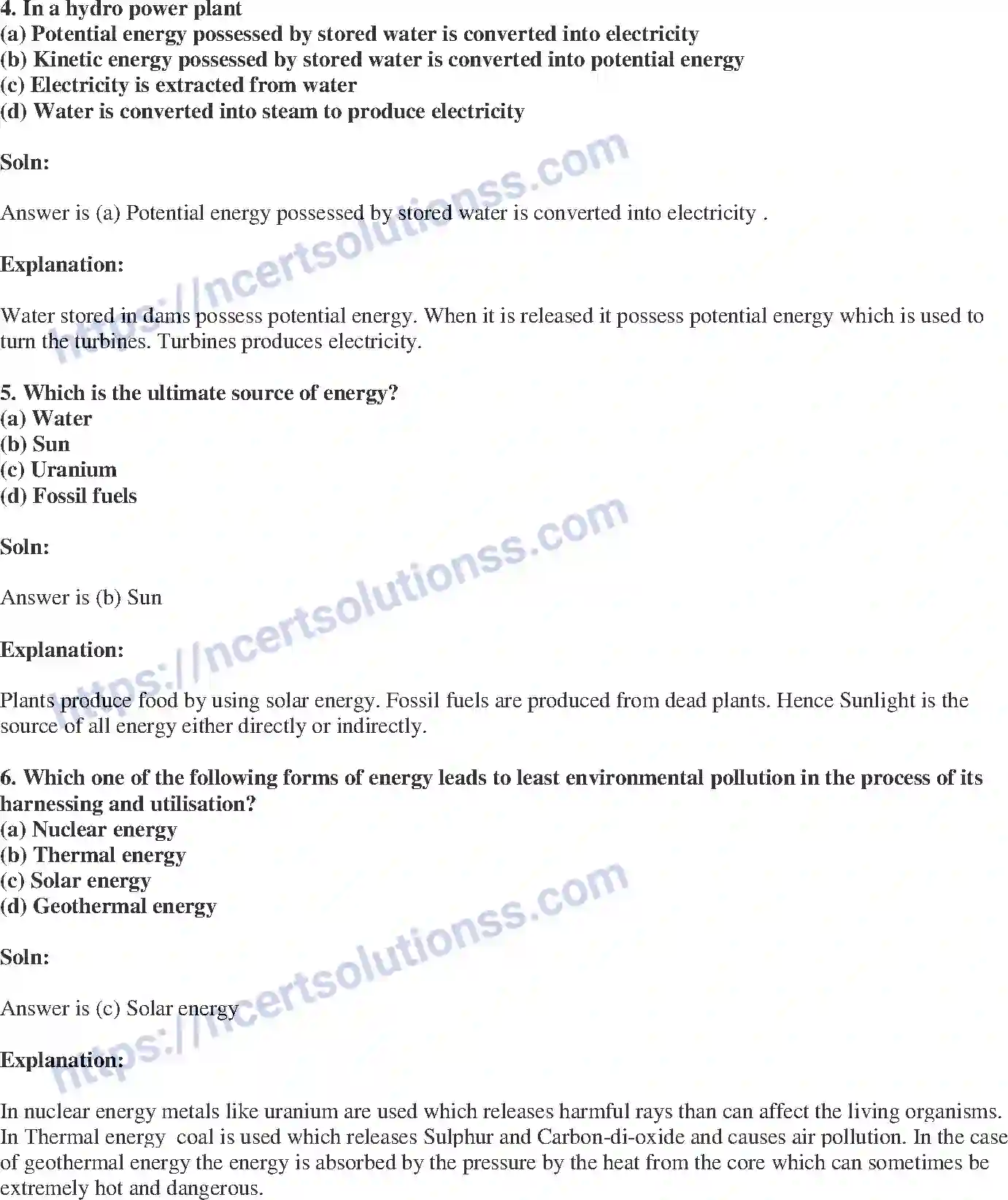 NCERT-Exemplar-Solution-Class-10-Science-Source-of-Energy-153-page-2