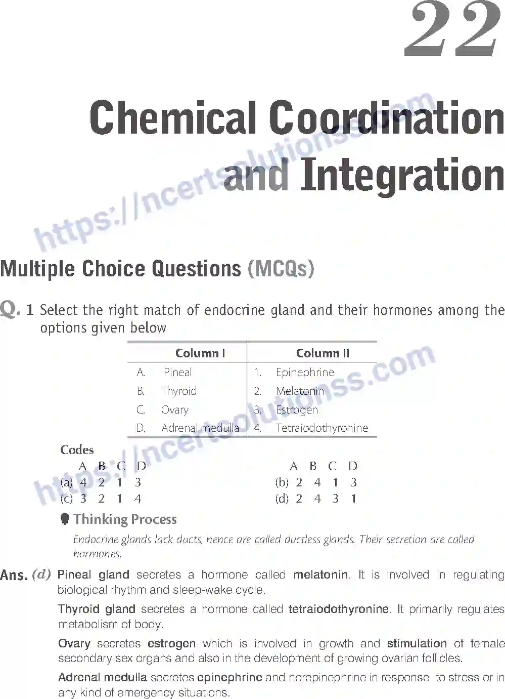 NCERT-Exemplar-Solution-Class-11-Biology-Chemical-Coordination-And-Integration-98-page-1
