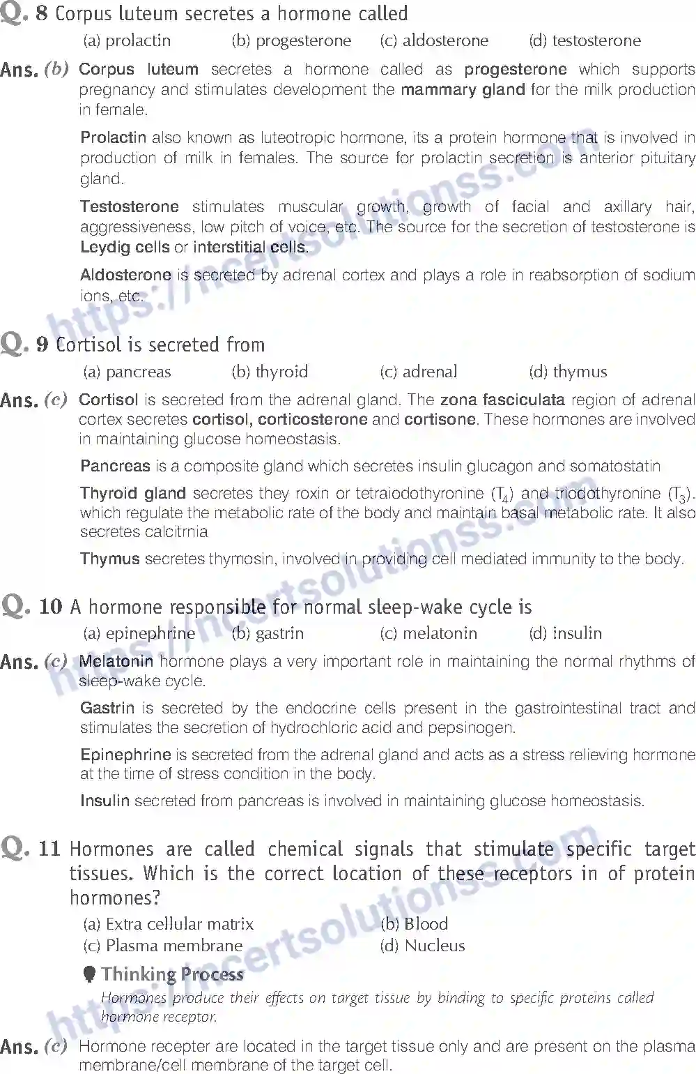 NCERT-Exemplar-Solution-Class-11-Biology-Chemical-Coordination-And-Integration-98-page-4