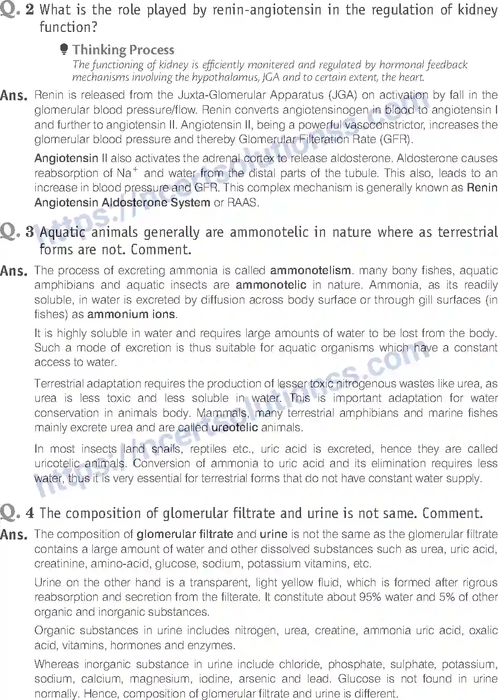 NCERT-Exemplar-Solution-Class-11-Biology-Excretory-Products-And-Their-Elimination-95-page-10