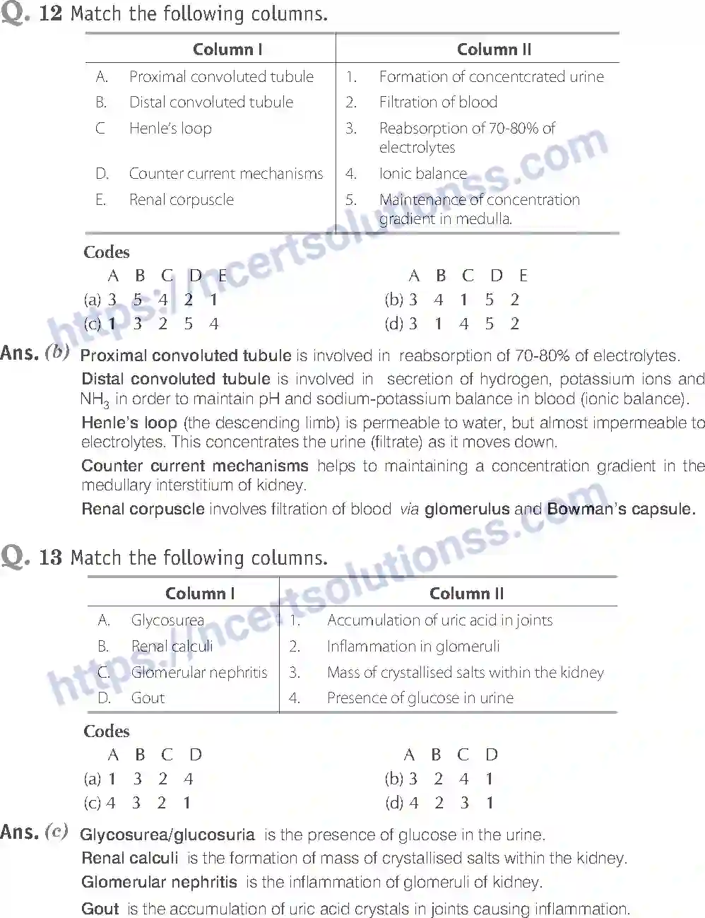 NCERT-Exemplar-Solution-Class-11-Biology-Excretory-Products-And-Their-Elimination-95-page-5