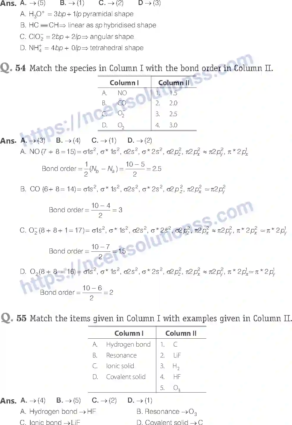 NCERT-Exemplar-Solution-Class-11-Chemistry-Chemical-Bonding-And-Molecular-Structure-102-page-21