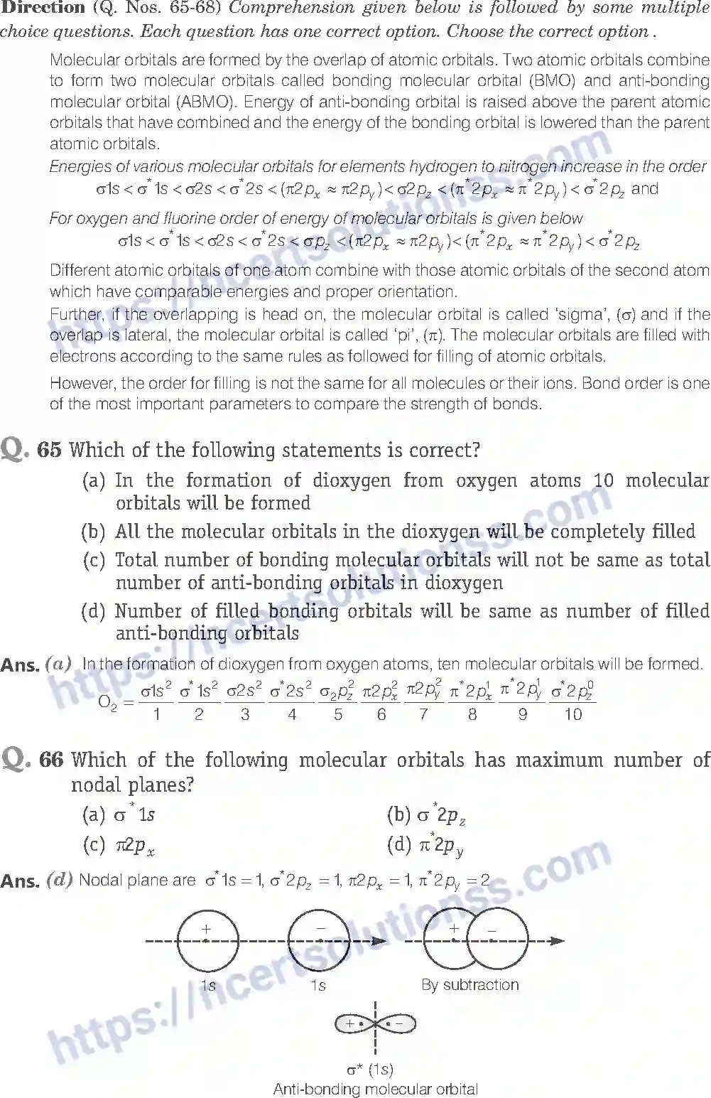 NCERT-Exemplar-Solution-Class-11-Chemistry-Chemical-Bonding-And-Molecular-Structure-102-page-29
