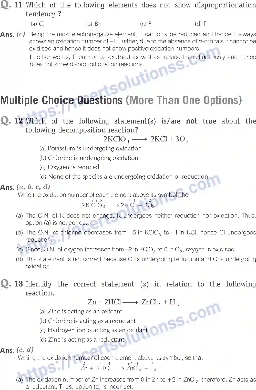 NCERT-Exemplar-Solution-Class-11-Chemistry-Redox-Reactions-106-page-5