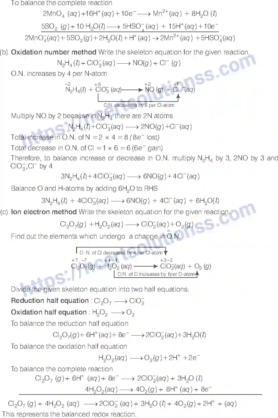 NCERT-Exemplar-Solution-Class-11-Chemistry-Redox-Reactions-106-page-9
