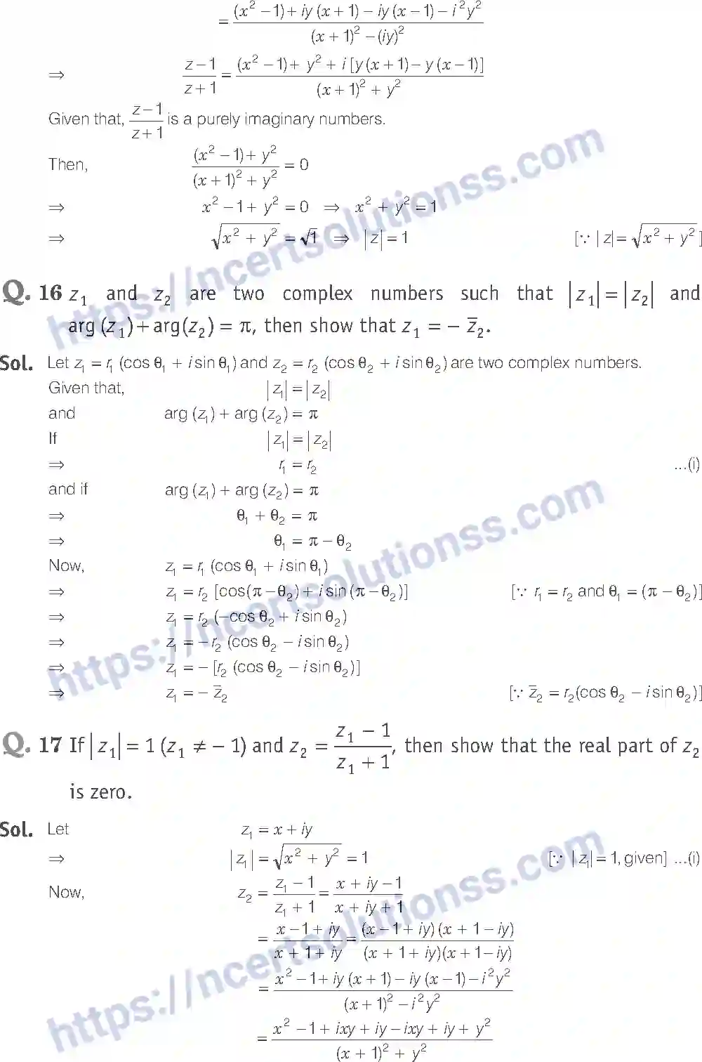 NCERT-Exemplar-Solution-Class-11-Mathematics-Complex-Numbers-And-Quadratic-Equations-65-page-8