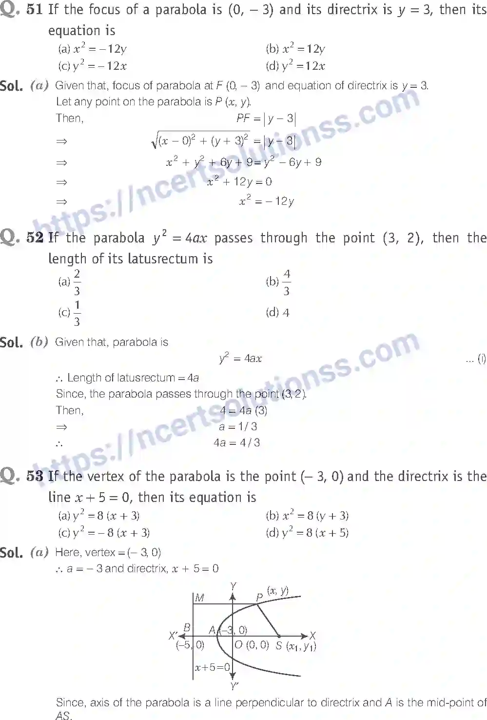 NCERT-Exemplar-Solution-Class-11-Mathematics-Conic-Sections-71-page-26