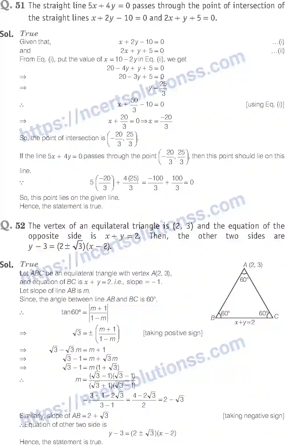 NCERT-Exemplar-Solution-Class-11-Mathematics-Straight-Lines-70-page-27