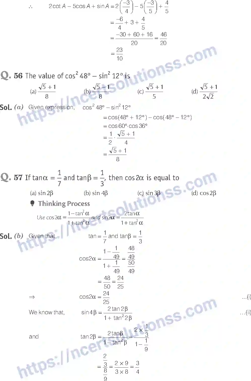 NCERT-Exemplar-Solution-Class-11-Mathematics-Trigonometric-Functions-63-page-22