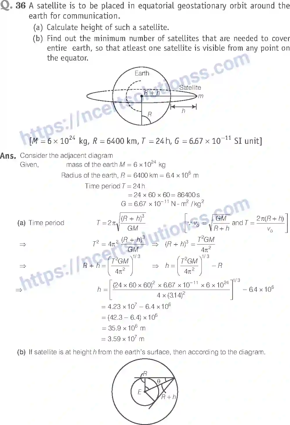 NCERT-Exemplar-Solution-Class-11-Physics-Gravitation-119-page-17