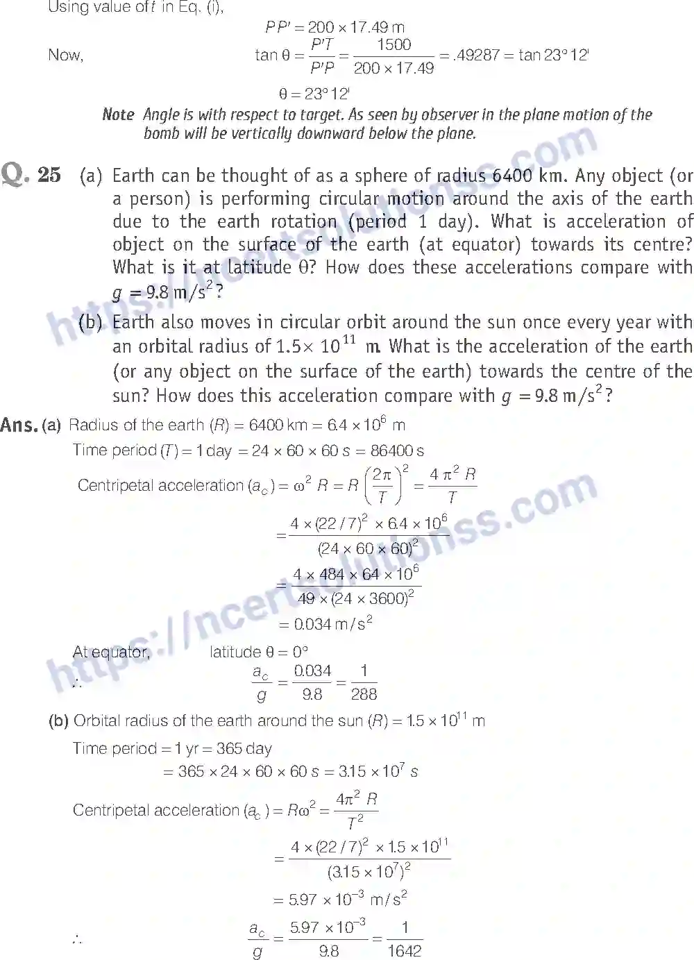 NCERT-Exemplar-Solution-Class-11-Physics-Motion-In-a-Plane-115-page-12