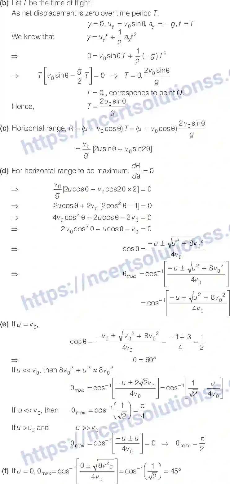 NCERT-Exemplar-Solution-Class-11-Physics-Motion-In-a-Plane-115-page-22