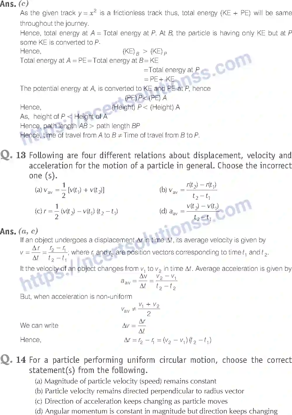 NCERT-Exemplar-Solution-Class-11-Physics-Motion-In-a-Plane-115-page-7