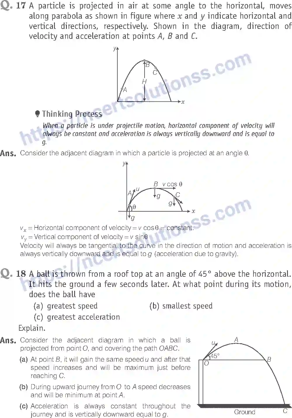 NCERT-Exemplar-Solution-Class-11-Physics-Motion-In-a-Plane-115-page-9