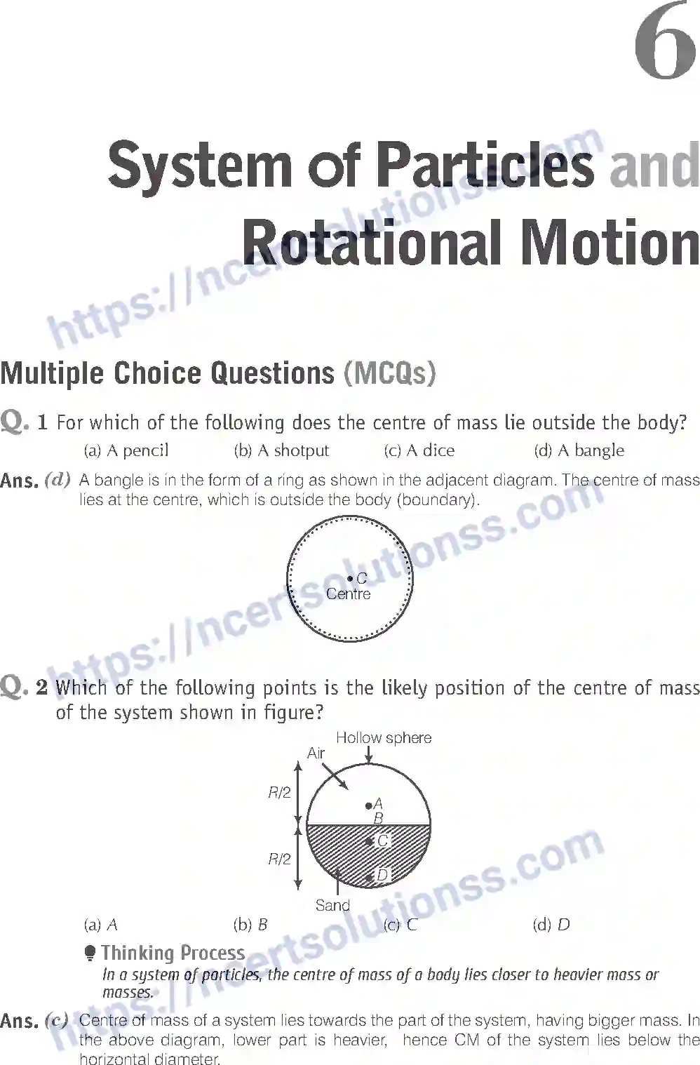 NCERT-Exemplar-Solution-Class-11-Physics-System-of-Particles-And-Rotational-Motion-118-page-1