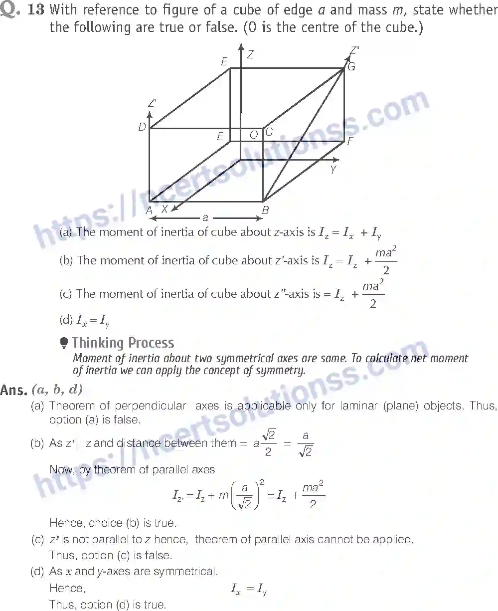 NCERT-Exemplar-Solution-Class-11-Physics-System-of-Particles-And-Rotational-Motion-118-page-6