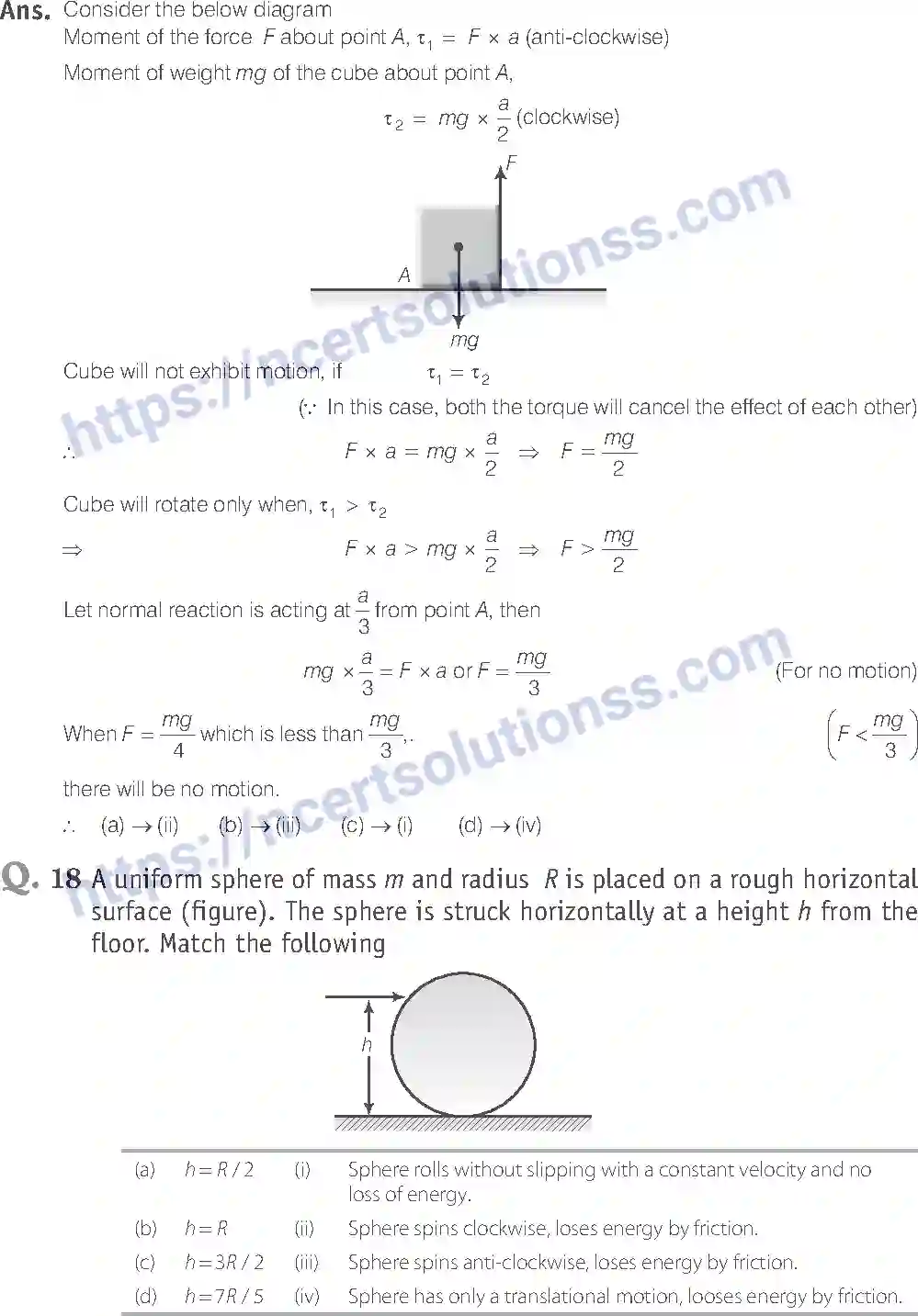 NCERT-Exemplar-Solution-Class-11-Physics-System-of-Particles-And-Rotational-Motion-118-page-8