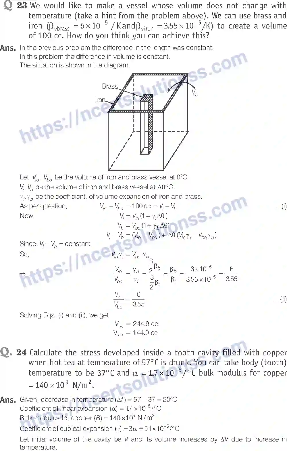 NCERT-Exemplar-Solution-Class-11-Physics-Thermal-Properties-of-Matter-122-page-11